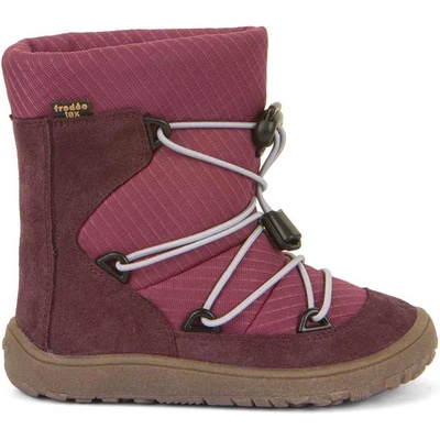 Froddo zimní barefoot Tex Track wool bordeaux