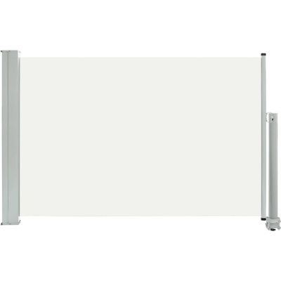 Greatstore Zatahovací boční markýza na terasu 60x300 cm krémová