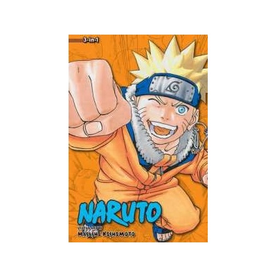 Naruto 3 in 1 Volume 7 Masashi Kishimoto