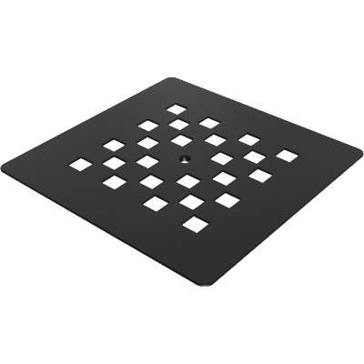 Mexen Stone+ украса за поддушово корито, черна - 44910070 (44910070)