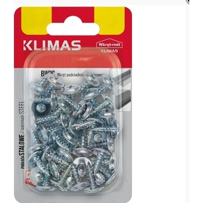 KLIMAS Skrutka samozávrtná s plochou hlavou BWPC (blister) BWPC-42050 (15ks/blister)