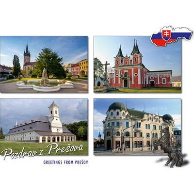 (A6) Pohľadnica A6 Pozdrav z Prešova