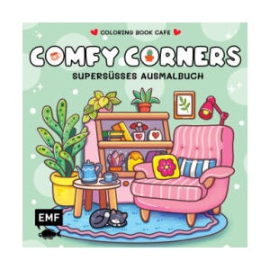 Cozy Coloring - Comfy Corners | Coloring Book Cafe (ISBN: 9783745931556)