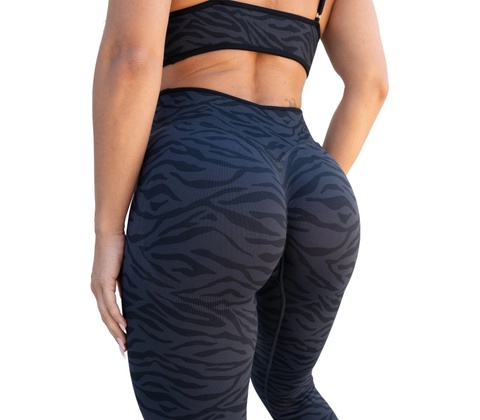 BOMBSHELL ZEBRA Legíny BLACK