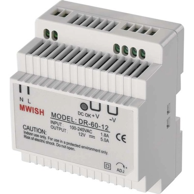 EMOS Náhradní napájecí zdroj 12 V/5 A DC DIN H7009