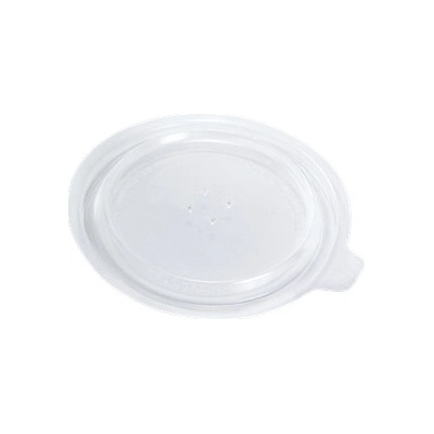 ECOFOL Plastové víčko PP kulaté pro misky 400 ml transparentní O120 mm bal/100 ks – Hledejceny.cz
