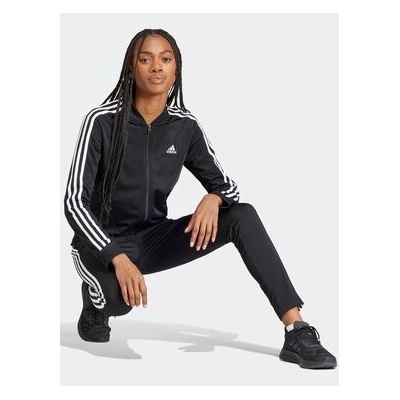 adidas tepláková souprava Essentials 3-Stripes IJ8781 černá – Zboží Mobilmania