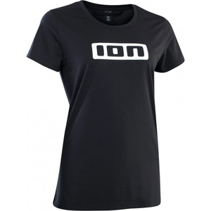 ION Дамска фланелка с къс ръкав за колоездене Ion Women's Tee Logo S/S DR Cycling jersey - black - размер 34 (156-1226-0111)