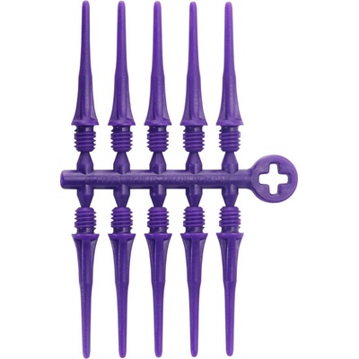 Cosmo Darts Hroty Cosmo Fit Point Plus Purple 50ks