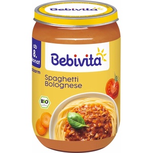 Bebivita Био ястие Bebivita - Спагети болонезе, 220 g (15606-01) - baby