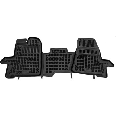 Rezaw-Plast Гумени стелки за Ford Transit Custom (2013-2023) / Tourneo Custom (2013-2018) / Transit (2013+) 3 места - тип леген (200623)