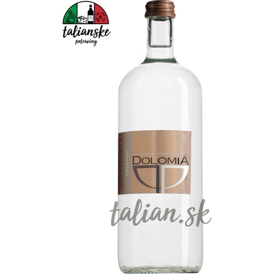 Dolomia minerálna voda sýtená sklo 0,75 l