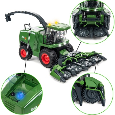 Lebula RC kombajn zelený C0676