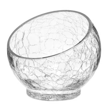 Image 1 of Horecano - Стъклена купа скосена ф18xh14см CRACKED (FA. AKY. 022) (0112382)