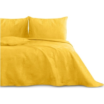 AmeliaHome Okrovožltý pléd Palsha 200x220