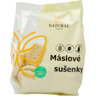 Natural Jihlava Máslové sušenky bezlepkové 100 g