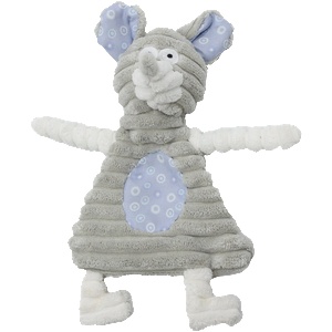 Uniq Pets Plush Dog Toy Rustly Rustling Mouse плюшена шумоляща играчка мишка за кучета, 25 x 16 x 3 cm