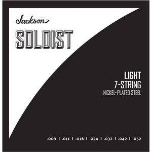 Jackson® Soloist Strings 7 Str, Med. . 009-. 0.52