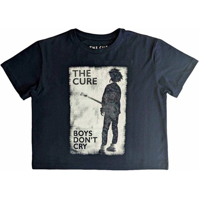 The Cure Boys Don't Cry B&W Ladies Navy Blue