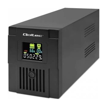 Qoltec UPS Line Interactive UPS | Monolith | 2000VA | 1200W | LCD | USB | RJ45