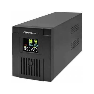 Qoltec UPS Line Interactive UPS | Monolith | 2000VA | 1200W | LCD | USB | RJ45