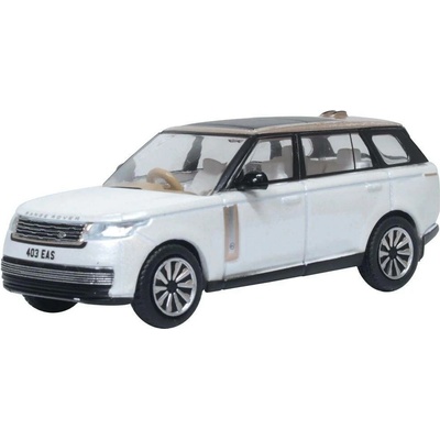 Oxford Range Rover L460 LWB SV Ice White & Corinthian Bronze 1:76