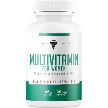 Trec Nutrition Multivitamin for Women | with CoQ10 & Hyaluronic Acid [90 капсули]