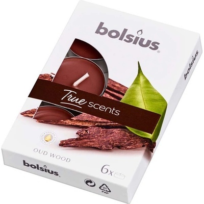Bolsius Aromatic Oud wood 6 ks