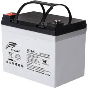 Ritar power Оловна Гелова Батерия RITAR (EV12-33), 12V / 33 (36) Ah- 195 / 130 / 160 mm GEL (RITAR-EV12-33)