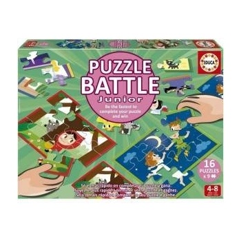 Educa Пъзел Educa Battle Jr Contes 16 Части