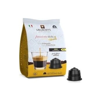 16 бр. кафе капсули Lollo Miscela Oro съвместими с Dolce Gusto