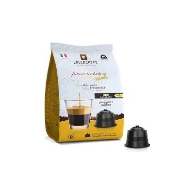 16 бр. кафе капсули Lollo Miscela Oro съвместими с Dolce Gusto