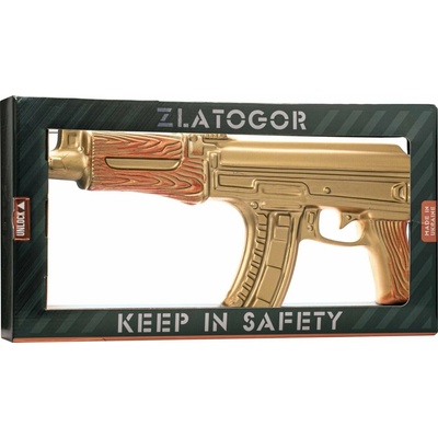 Vodka Zlatogor Zlatý Kalashnikov AK 47 40% 0,7 l (kartón)
