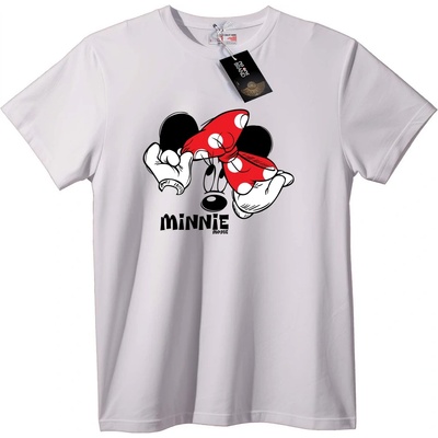 NOONEBRAND Тениска Minnie Mouse Панделка - XS, White