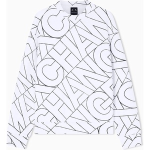Armani Exchange Блуза Armani Exchange SWEATSHIRT - Ivory multi