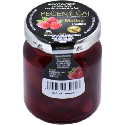 Nature Notea Pečený čaj alkoholový Malina s vodkou 60 ml