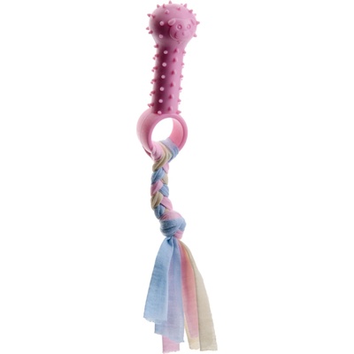 JK Animals ružová tyčinka s uzlom 10 cm