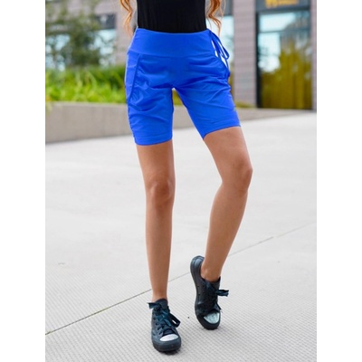 Neywer Dámské funkční elastické sportovní kraťasy EG333 modré
