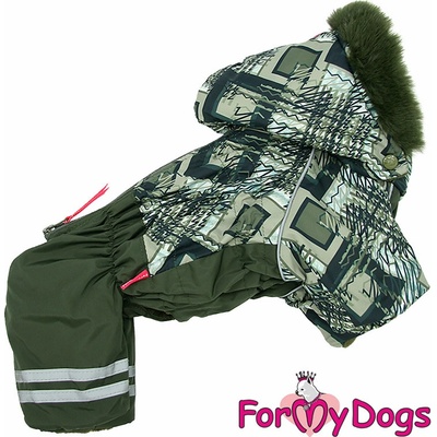 FOR MY DOGS Overal KHAKI PATCH