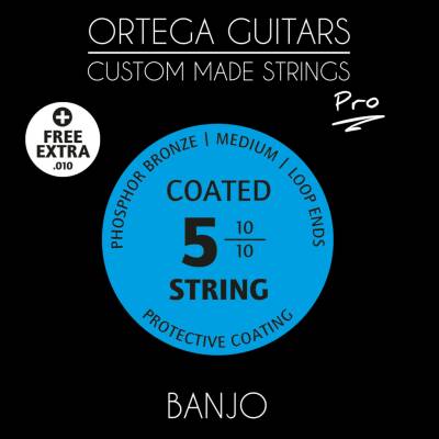 ORTEGA Custom Made Strings Pro Banjo 5 String