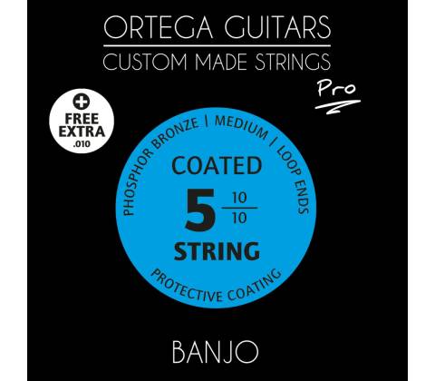 ORTEGA Custom Made Strings Pro Banjo 5 String