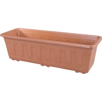 Plastkon Samozavlažovací truhlík Garden 80x15x17 cm terakota