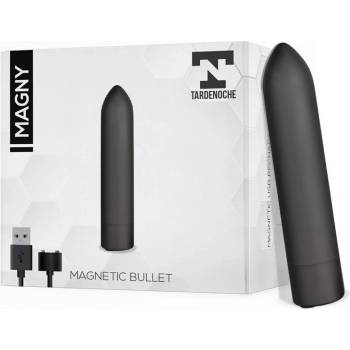Image 1 of Tardenoche Magny Vibrating Bullet Magnetic USB Black