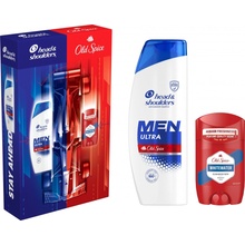 HEAD & SHOULDERS Sada produktů: šampon Head & Shoulders Men Ultra 330ml a deodorant Old Spice Whitewater 50ml