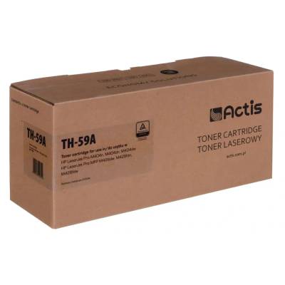 Compatible Тонер Actis TH-59A (заместител за HP CF259A, Supreme, 3000 страници, черен) с чип за следене на нивото на тонера. Препоръчваме да деактивирате актуализациите на софтуера на принтера (TH-59A)