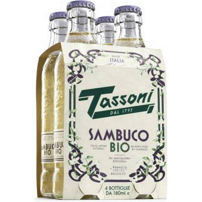 Tassoni Sambuco BIO 4 x 180 ml