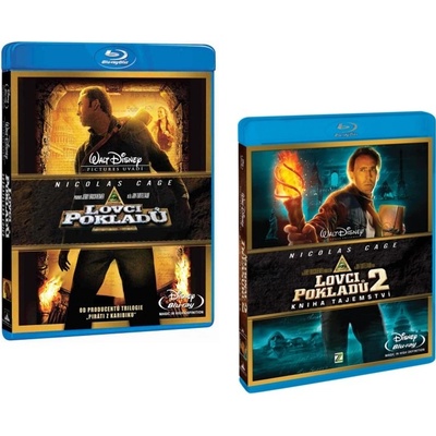 Lovci pokladů 1 + 2 Blu-ray