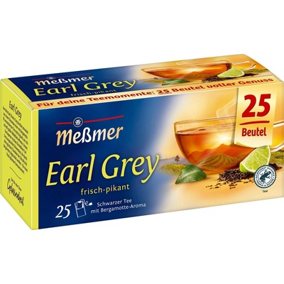 Meßmer Earl Grey černý čaj 25 čajových sáčků