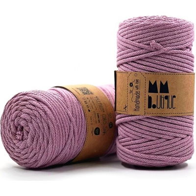 MMboutique bavlněná šňůra Premium 5mm Old pink