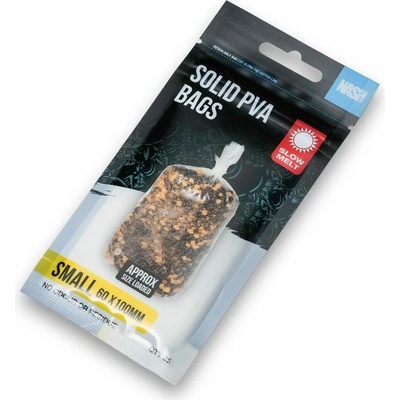Nash PVA Sáčky Solid PVA Bags - Small Slow Melt 25ks